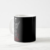 Erzengel Michael besiegt Satan Kaffeetasse (Vorderseite Links)