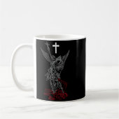 Erzengel Michael besiegt Satan Kaffeetasse (Links)