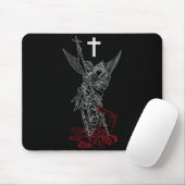 Erzengel Michael besiegt Satan Mousepad (Mit Mouse)