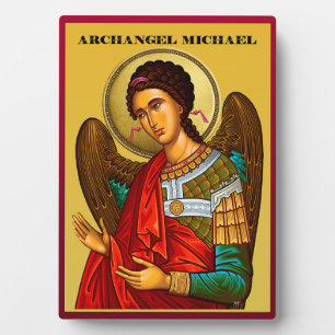 Erzengel Michael Fotoplatte
