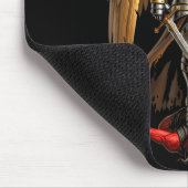 Erzengel Michael Glaube Design Macht keinen Friede Mousepad (Ecke)