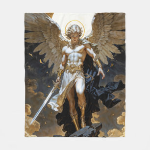Erzengel Michael Himmel-Champion Fleecedecke