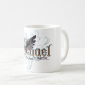 Erzengel Michael Kaffeetasse (VorderseiteRechts)