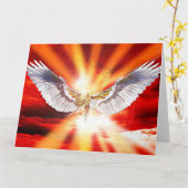 Erzengel Michael Karte (Gelbe Blume)