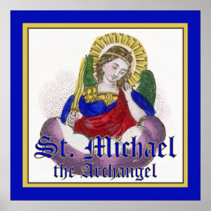 Erzengel Michael (M 009) Poster