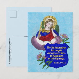 Erzengel Michael (M 009) Postkarte