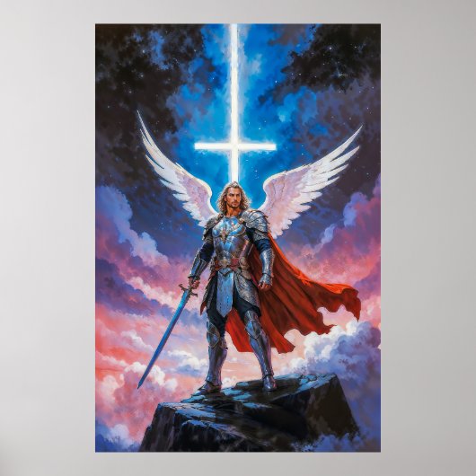 Erzengel Michael Poster (Vorne)