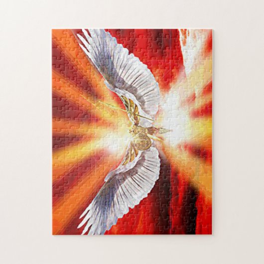 Erzengel Michael Puzzle (Vertikal)