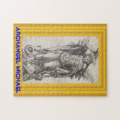 Erzengel-Michael-Puzzlespiel Puzzle (Horizontal)