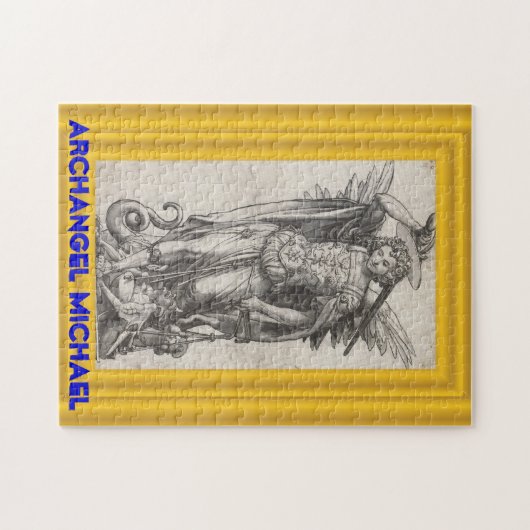 Erzengel-Michael-Puzzlespiel Puzzle (Horizontal)