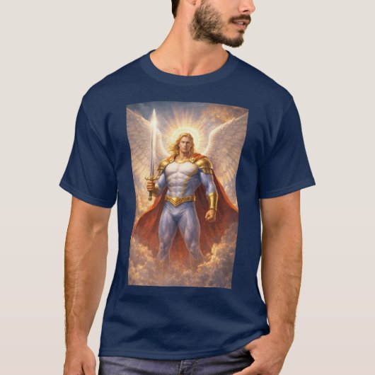 Erzengel Michael T-Shirt (Vorderseite)