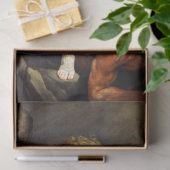 Erzengel Michael tramples Satan, Guido Reni Seidenpapier (Geschenk)