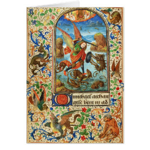 ERZENGEL MICHAEL UND DRACHE Flämisches Gebet