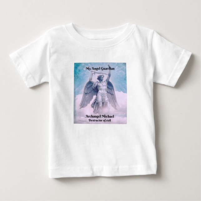 Erzengel Michael White T - Shirt (Vorderseite)