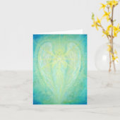 Erzengel-RAPHAEL-Anmerkungs-Karte Karte (Gelbe Blume)