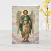 Erzengel Raphael Engel Karte (Gelbe Blume)