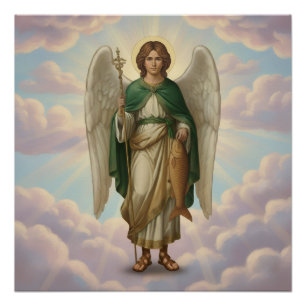 Erzengel Raphael Engel Poster