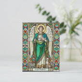 Erzengel Raphael - Engel Raphael Postkarte (Stehend Vorderseite)