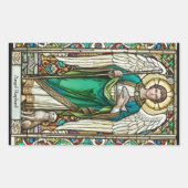 Erzengel Raphael - Engel Raphael Rechteckiger Aufkleber (Vorderseite)