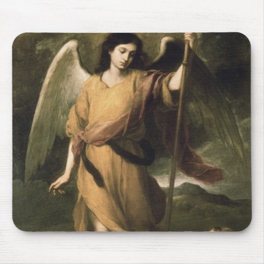 Erzengel-RAPHAEL mit Bischof Domonte Mousepad (Vorne)