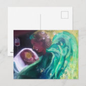 Erzengel-Raphael-Postkarte Postkarte (Vorne/Hinten)