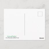 Erzengel-Raphael-Postkarte Postkarte (Rückseite)