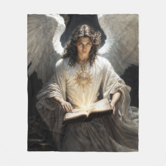 Erzengel Uriel Fleecedecke (Vorderseite)