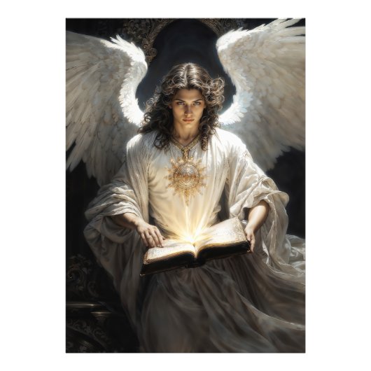 Erzengel Uriel Fotodruck (Vorne)