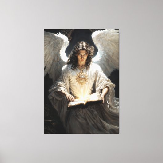 Erzengel Uriel Leinwanddruck (Vorderseite)