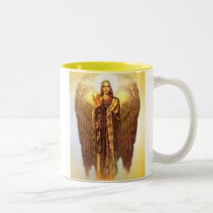 Erzengel Uriel Zweifarbige Tasse