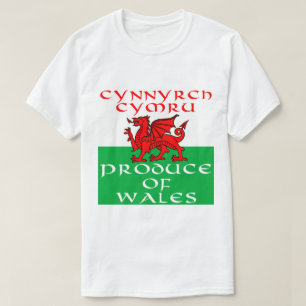 Erzeugnis von Wales T-Shirt