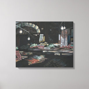 Erzeugnisse einer gequälten Ernte, Jerusalem Leinwanddruck