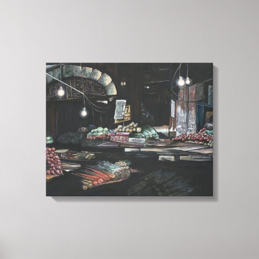 Erzeugnisse einer gequälten Ernte, Jerusalem Leinwanddruck (Vorderseite)