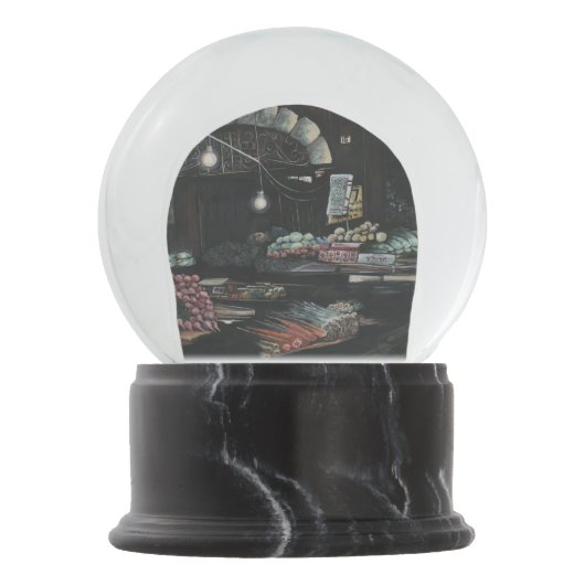 Erzeugnisse einer gequälten Ernte, Jerusalem Schneekugel (Vorderseite)