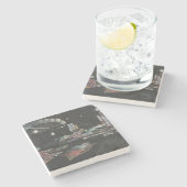 Erzeugnisse einer gequälten Ernte, Jerusalem Steinuntersetzer (Seitenansicht)