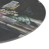 Erzeugnisse einer gequälten Ernte, Jerusalemt Schneidebrett (Ecke)