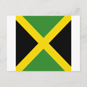 Erzeugnisse unter jamaikanischen Flagge Postkarte