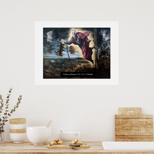 Erzeugung von Tieren Poster (Küche)