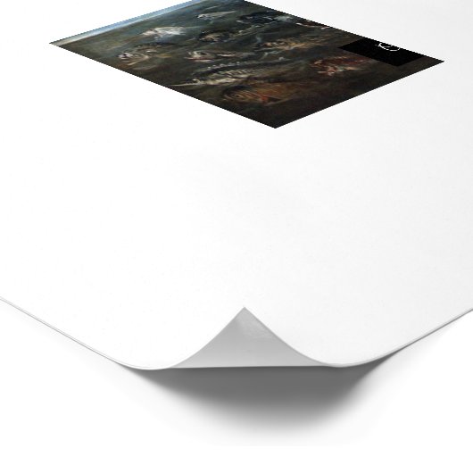 Erzeugung von Tieren Poster (Ecke)