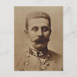 Erzherzog Franz Ferdinand von Österreich Postkarte