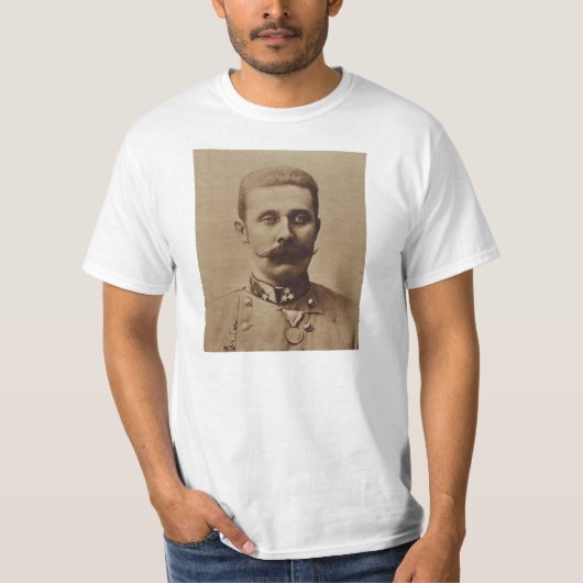 Erzherzog Franz Ferdinand von Österreich T-Shirt (Vorderseite)