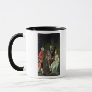 Erzherzog Maximilian Franz, der Marie besucht Tasse