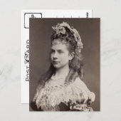 Erzherzogin GISELA (Österreich), Tochter Sissi Postkarte (Vorne/Hinten)