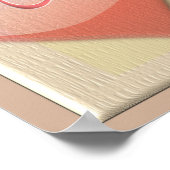 Erziehen Sie Ihre Herzen - Dalai Lama Zitat - Kuns Poster (Ecke)