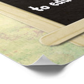 Erziehen Sie Ihre Herzen — Zitat von Dalai Lama Poster (Ecke)