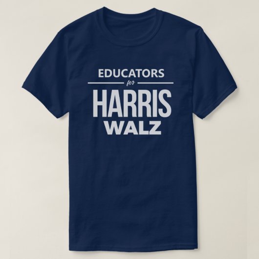 Erzieher für Harris Walz T-Shirt (Design vorne)