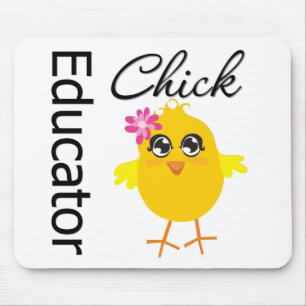 Erzieher-Küken Mousepad