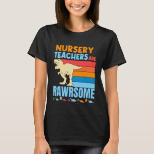 Erzieher sind großartig Lehrer Vorschule Dino T-Shirt