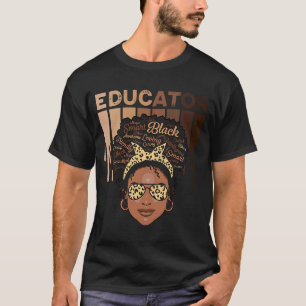 Erzieher Smart Black Magic Kümmerte Schöne Liebe T-Shirt