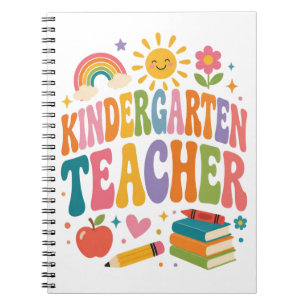 Erzieherin im Kindergarten Anerkennung Notizblock